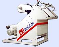 narrow web inspection winder with slitting and edge guiding
