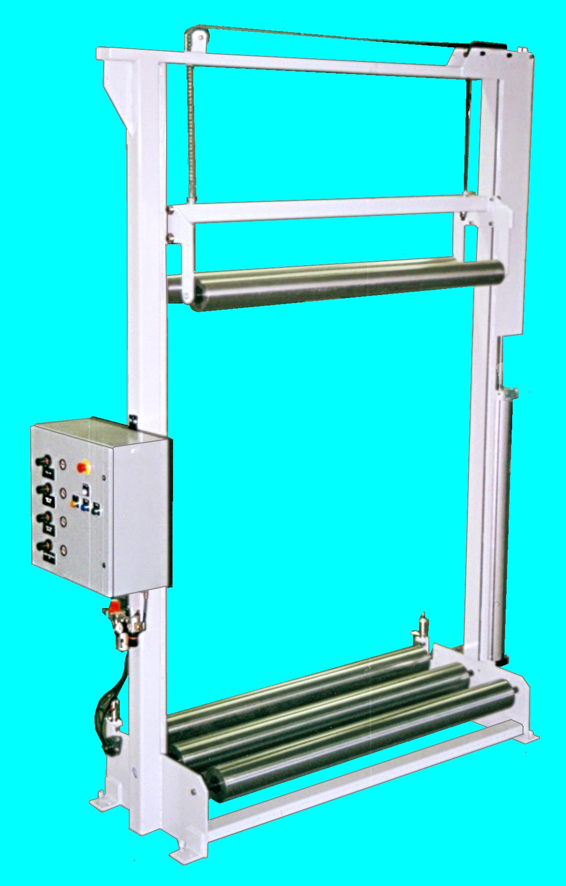 Open frame web festoon accumulator