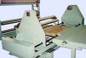 lift table used to load a center winder